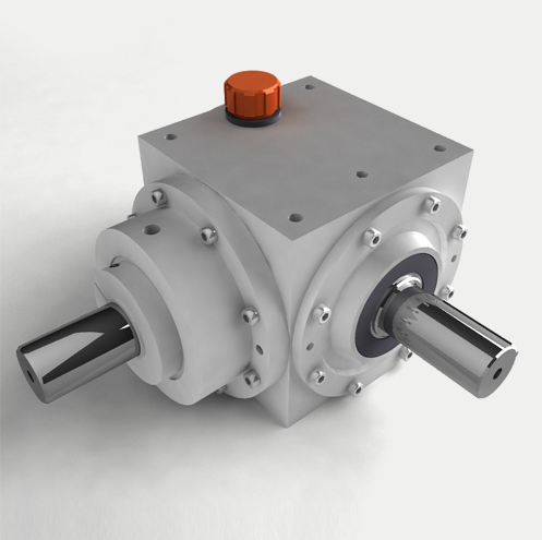 Spiral Bevel Right Angle Gearbox 2:1 Gear Reducer 15mm 2Keyed